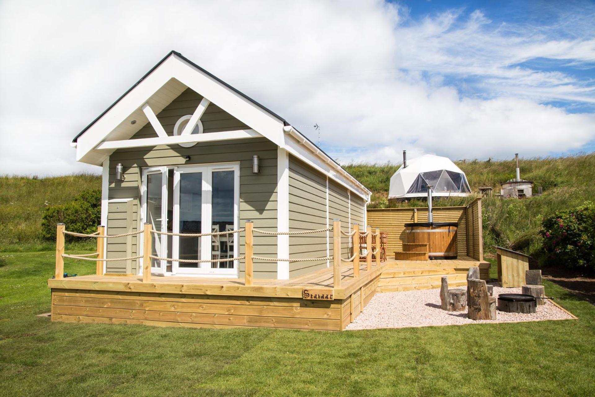 Sauchope Links Holiday Lodge And Glamping Park Crail Eksteriør billede